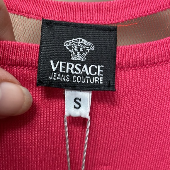 NWT Versace Jeans Couture Blouse Sz S - Picture 4 of 7